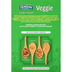 Ronzoni Garden Delight Rotini Pasta -Snack Shop 4 ac697ccc26c3d41ab235cc80449ba5bc