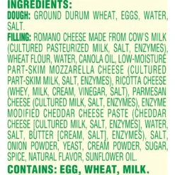 Buitoni All Natural Four Cheese Ravioli -Snack Shop 4 b94cc39ae04b4c7f15abf0661e0e1d61