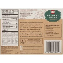 Hormel Natural Choice Oven Roasted Deli Turkey, 8 Oz -Snack Shop 4 cac368f2aacd0620647d533d8fea100c