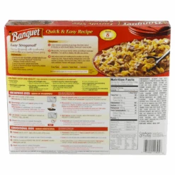 Banquet Family Size Salisbury Steaks And Brown Gravy, Frozen Meal, 27 Oz. -Snack Shop 4 ef7ed25ed70f2fea4779f09c2a988a40