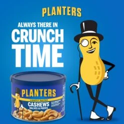 Planters Lightly Salted Cashews Halves & Pieces, 8 Oz Canister -Snack Shop 4 f070cd41bfca0fb587a23c3e8c8702b2
