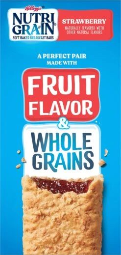 Nutri-Grain Nutrigrain Strawberry Bars -Snack Shop 4 f74d2fc80ca711661047429808a87cbc