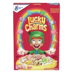 Lucky Charms Cereal With Hidden Dragon Marshmallows, Limited Edition, Gluten Free Cereal Made With Whole Grain, 10.5 Oz