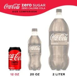 Coca-Cola Coke Zero Sugar Diet Soda Soft Drink, 12 Fl Oz, 12 Pack -Snack Shop 42 e71f5fa09ec210115bf94beccd48a637