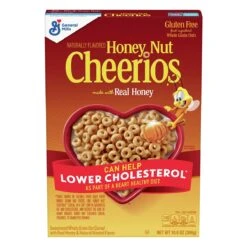Honey Nut Cheerios Heart Healthy Cereal, 10.8 OZ Box