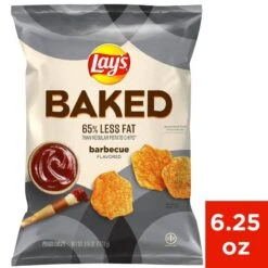 Lay's Oven Baked Barbecue Flavored Potato Chips - 6.25oz