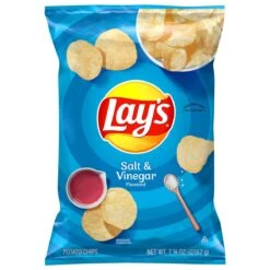 Lay's Salt & Vinegar Flavored Potato Chips