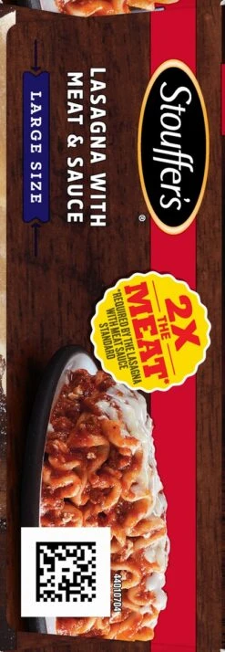 Stouffer's Frozen Lasagna With Meat & Sauce - 19oz -Snack Shop 5 1e4a777bae9b4f81b56842447bdd9a91