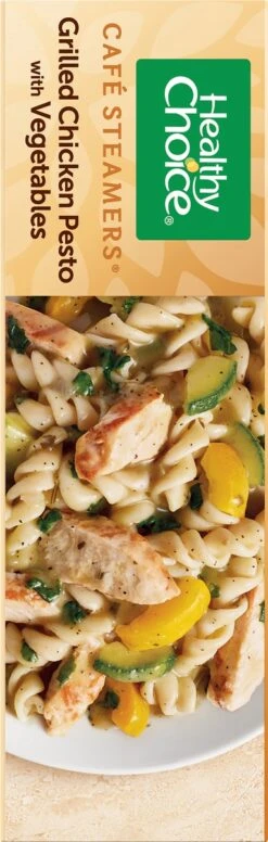 Healthy Choice Cafe Steamers Chicken Pesto With Vegetables -Snack Shop 5 211109095fd638febccd3b3976cfe0d1