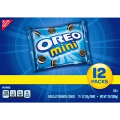 OREO Mini Chocolate Sandwich Cookies - Snack Pack - 12oz / 12ct 17 OREO Mini Chocolate Sandwich Cookies - Snack Pack - 12oz / 12ct -Snack Shop 5 2ed445694776525dacc7632c68bbc41b