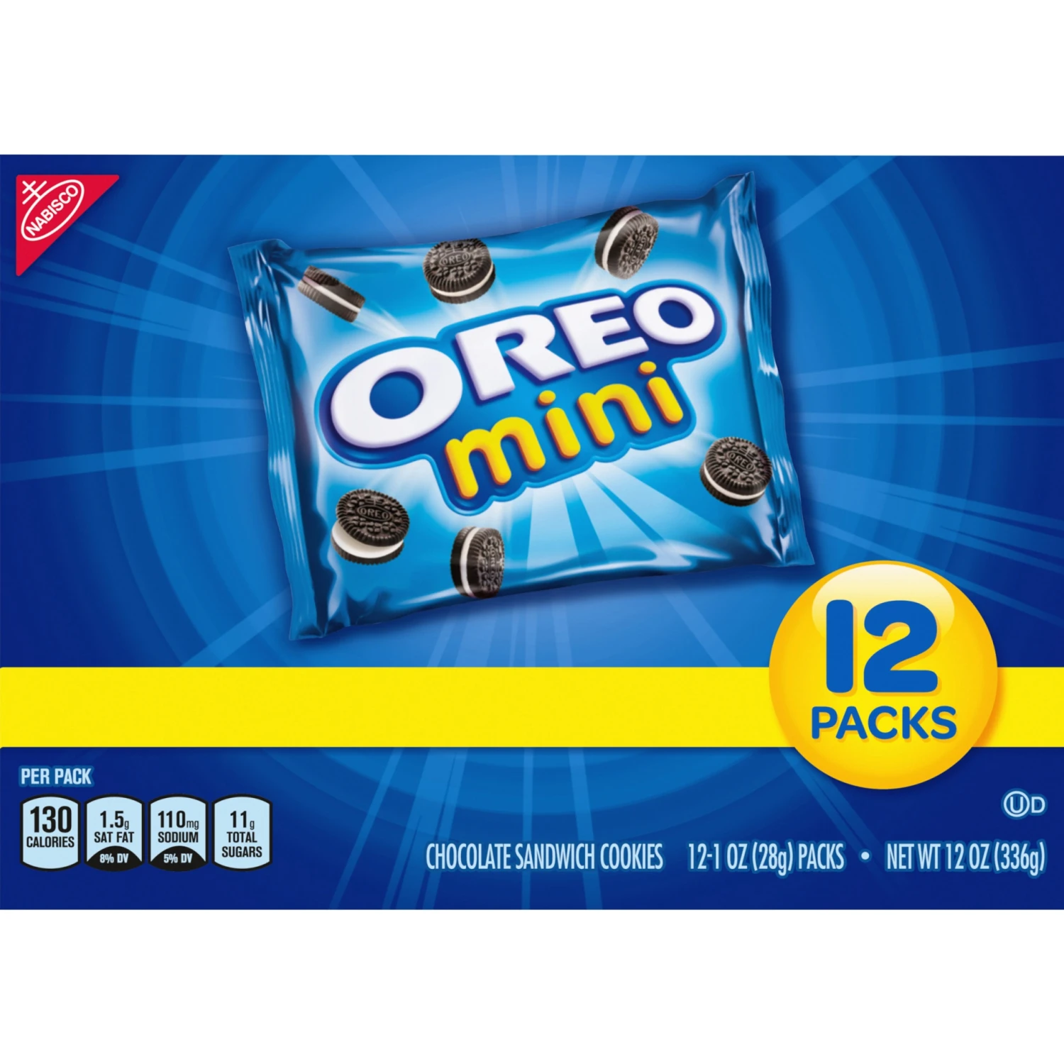 OREO Mini Chocolate Sandwich Cookies - Snack Pack - 12oz / 12ct 9 OREO Mini Chocolate Sandwich Cookies - Snack Pack - 12oz / 12ct - Image 8