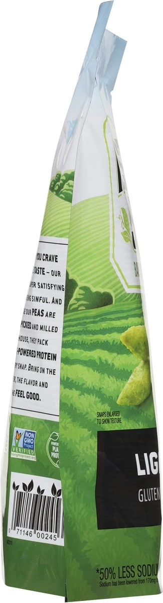 Harvest Snaps Green Pea Snack Crisps Lightly Salted, 3.3 Oz 9 Harvest Snaps Green Pea Snack Crisps Lightly Salted, 3.3 Oz - Image 7