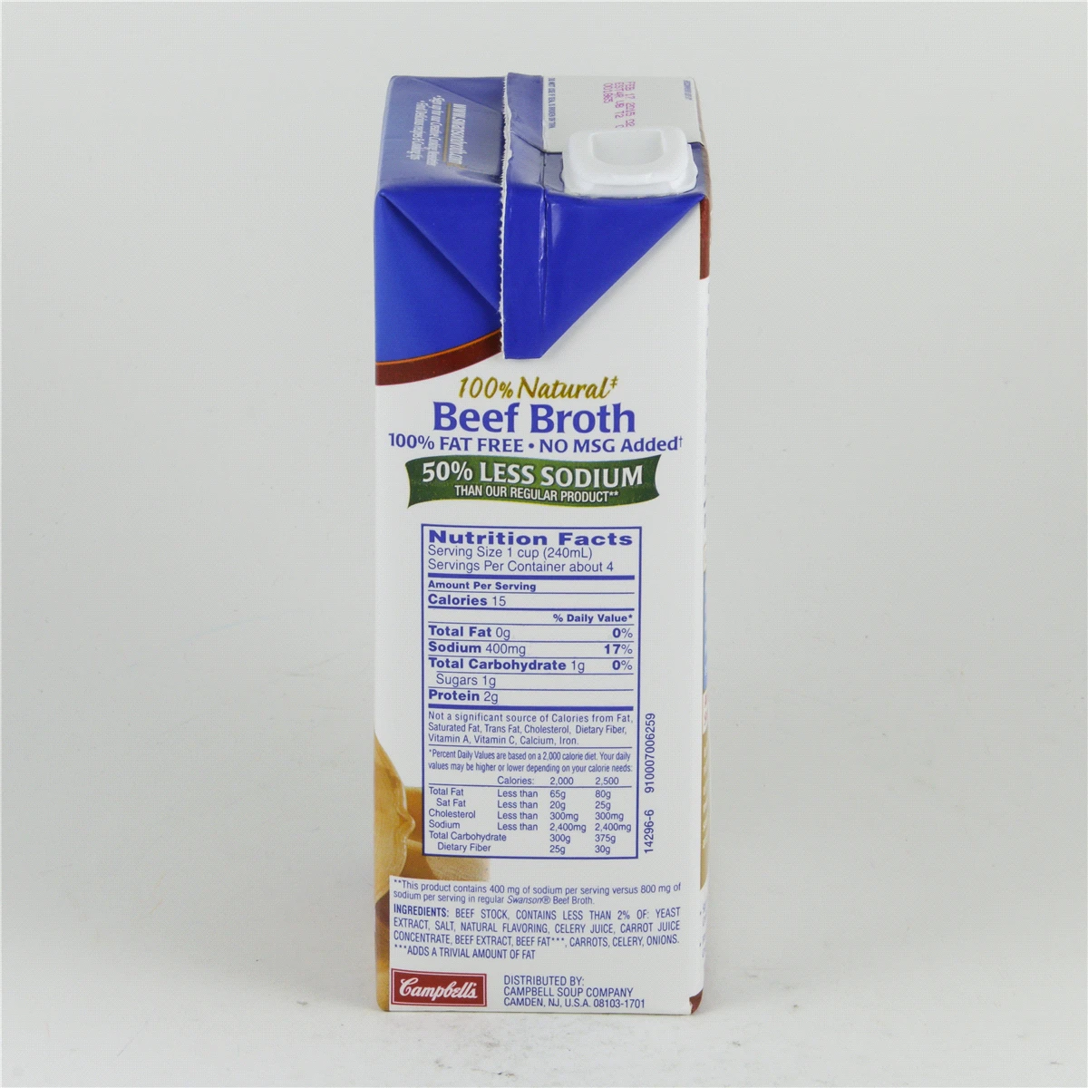 Swanson Gluten Free Low Sodium Beef Broth - 32 Fl Oz 9 Swanson Gluten Free Low Sodium Beef Broth - 32 Fl Oz - Image 7