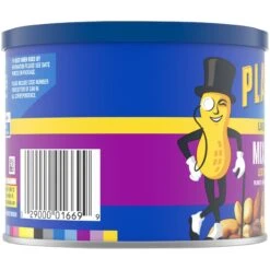 Planters Lightly Salted Mixed Nuts Less Than 50% Peanuts With Peanuts, Almonds, Cashews, Hazelnuts & Pecans, 10.3 Oz Canister -Snack Shop 5 5655ce999f410736ebf4320f3536eb7b