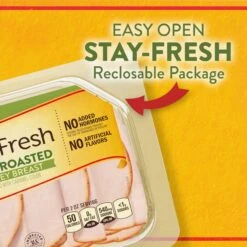 Oscar Mayer Deli Fresh Oven Roasted Turkey Breast Sliced Lunch Meat Family Size - 16oz -Snack Shop 5 630e753ce1051bea6b829552f3cfedf7