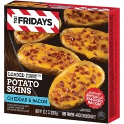 T.G.I. Friday's Loaded Cheddar & Bacon Potato Skins Frozen Snacks - 13.5oz -Snack Shop 5 7d3f5d3e44c486cbf3bdbc358cd1c0af