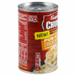 Campbell's Chunky Soup, Pub-Style Chicken Pot Pie Soup, 18.8 Oz Can 16 Campbell's Chunky Soup, Pub-Style Chicken Pot Pie Soup, 18.8 Oz Can -Snack Shop 5 88c56ebb965dffe1a866377b1ac27a17