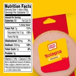 Oscar Mayer Bologna Deli Lunch Meat, 12 Oz Package 15 Oscar Mayer Bologna Deli Lunch Meat, 12 Oz Package -Snack Shop 5 9b0d3adaf4907b96260ef2c67aae9091