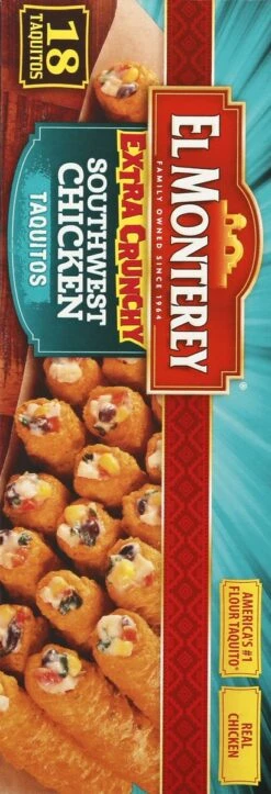 El Monterey Southwest Chicken Taquito -Snack Shop 5 9b20592e4a87fff7052fc120f11536a2