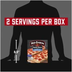 Red Baron French Bread Pepperoni Frozen Pizza - 10.8oz/2pk -Snack Shop 5 b71c7dacfe0bb1c631ad08cd5845a4c9