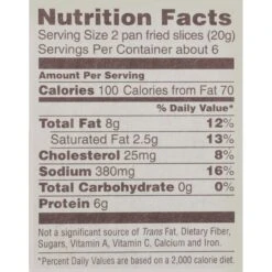 Hormel Natural Choice Original Uncured Bacon, 12 Oz -Snack Shop 5 bf8cfaef45c02b50c4f92444c90fea8e