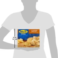 Mrs. T's 4 Cheese Medley Pierogies 12 Ea -Snack Shop 5 c3bace82033ca13eadce2ac605d5cfbc