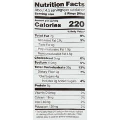 Alexia® Frozen Crispy Onion Rings With Panko Breading And Sea Salt -Snack Shop 5 d44638085a5604e971bb9bbfd86d79ea