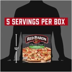 Red Baron Classic Supreme Frozen Pizza - 23.45oz -Snack Shop 5 ecba717de535b3206b229c190beff06c