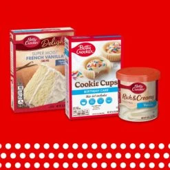 Betty Crocker Gluten Free Vanilla Frosting, 16 Oz. -Snack Shop 53 e1164d8b3d2094e8baeddc625b78b765