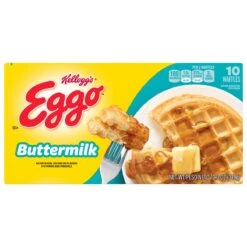 Eggo Frozen Waffles, Buttermilk, 12.3 Oz, 10 Count, Frozen
