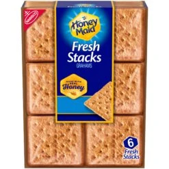 Honey Maid Fresh Stacks Graham Crackers, 1 Box Of 6 Stacks