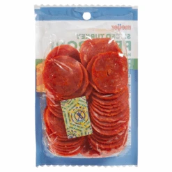 Meijer Sliced Turkey Pepperoni, 4 Oz -Snack Shop 6 0992c1e4c36867cb8db2a5ee259314c9