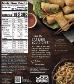 P.F. Chang's Home Menu Vegetable Mini Egg Rolls 17 P.F. Chang's Home Menu Vegetable Mini Egg Rolls -Snack Shop 6 25a56e6ad0a5f39962f6e7b39bfc9299