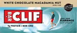 CLIF Bar White Chocolate Macadamia Nut Energy Bars -Snack Shop 6 34bc25096cb0375b0a15b90be1f1c8c1
