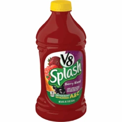 V8 Splash Berry Blend Flavored Juice Beverage, 64 FL OZ Bottle -Snack Shop 6 556d5e72317ab57b17d6fa8700b6bcf1
