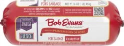 Bob Evans Pork Sausage Roll, Zesty Hot, 16 Oz -Snack Shop 6 67c11db0e60f7fa4e4bcaa71577d96b9