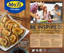 Mrs. T's Classic Onion Pierogies -Snack Shop 6 75638709da585dbc90f573ac17353b24