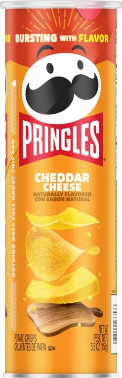 Pringles Cheddar Cheese Potato Crisps Chips - 5.5oz -Snack Shop 6 b0bdef3eaae641d8599944273e42d13c