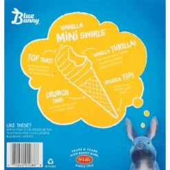 Blue Bunny Mini Swirls Vanilla Cones, Frozen Dessert, 8 Pack -Snack Shop 6 fff32de16702ac87a54dcee513e09e21