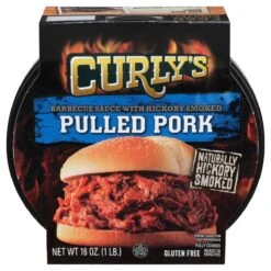 Curly's Pulled Pork With BBQ, 16 Oz