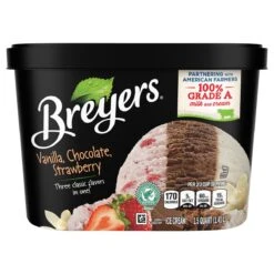 Breyers Breyer's® Vanilla, Chocolate, Strawberry Ice Cream