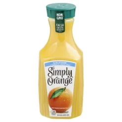 Simply Orange Juice Calcium Bottle, 52 Fl Oz