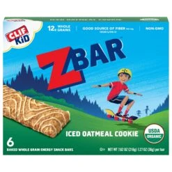 CLIF Kid ZBAR Iced Oatmeal Cookie