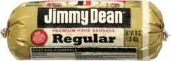 Jimmy Dean Regular Pork Sausage Roll - 16oz -Snack Shop 7 211bd6982d784003d4b250528c023f8b
