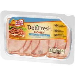 Oscar Mayer Deli Fresh Honey Uncured Ham Sliced Lunch Meat Tray -Snack Shop 7 24ae058dc2a130cd99847b7bfec3c66e
