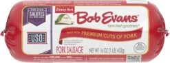 Bob Evans Pork Sausage Roll, Zesty Hot, 16 Oz -Snack Shop 7 272df201577d397bdc8bd0ef70a07db6