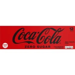 Coca-Cola Coke Zero Sugar Diet Soda Soft Drink, 12 Fl Oz, 12 Pack -Snack Shop 7 50459b69cf85b86180617f321a486ded