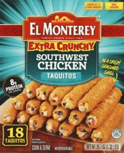 El Monterey Southwest Chicken Taquito -Snack Shop 7 58780bddd5b77555670eb49009b1d736