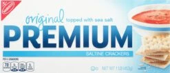 Premium Original Saltine Crackers -Snack Shop 7 613f40f00e80df78067db5cd4cb4422c