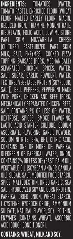 Red Baron Classic Supreme Frozen Pizza - 23.45oz -Snack Shop 7 6311d88dc4997eae788a82a44f703825